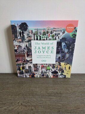 The World of James Joyce - 1000 Piece Jigsaw Puzzle by Laurence King